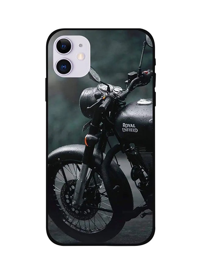 Motor Bike Protective Case Cover For iPhone 12 Black