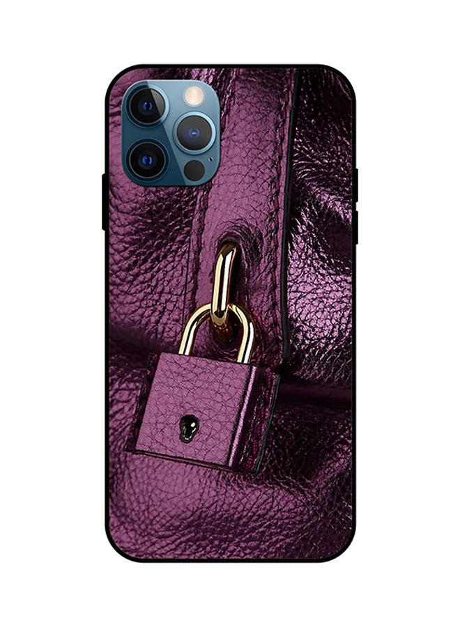 Theodor Ladies Bag Protective Case Cover For iPhone 12 Pro Purple