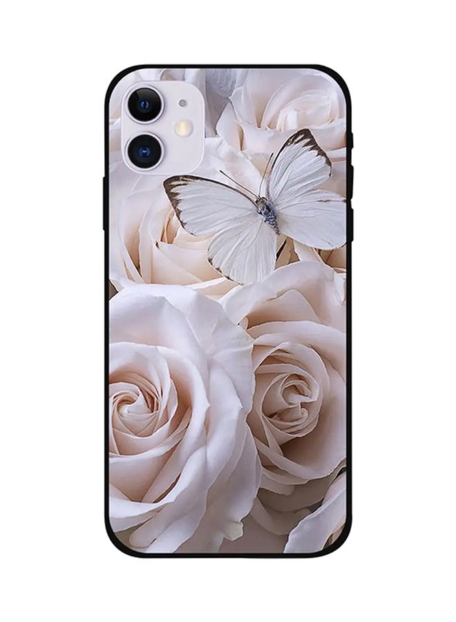 غطاء حماية واق لهاتف آيفون 12 أبيض