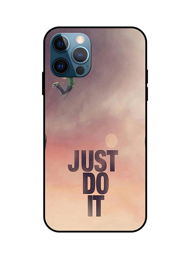 Just do It Protective Case Cover For iPhone 12 Pro Max Multicolour