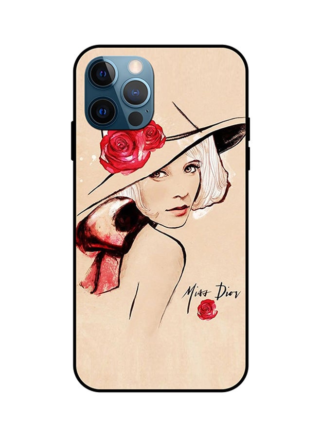 Theodor Miss Dior Protective Case Cover For iPhone 12 Pro Max Multicolour