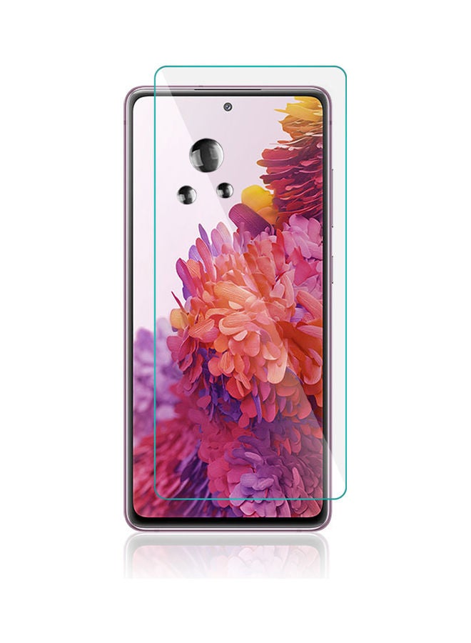 دبليو تيك مجموعة لاصقات حماية للشاشة من الزجاج المقوى لهاتف سامسونج جالاكسي S20 FE مكونة من قطعتين شفاف - Image 5