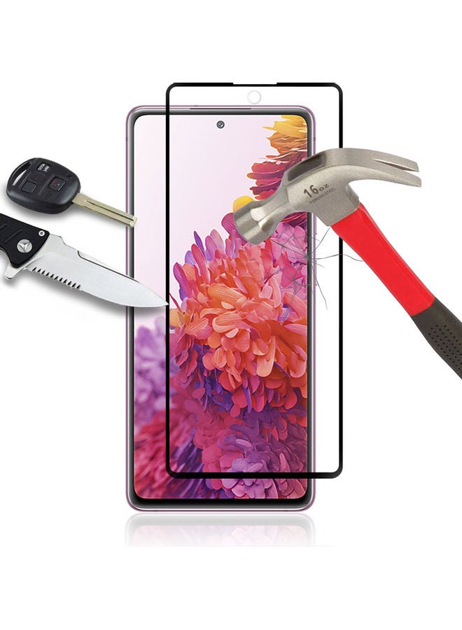 Wtech Pack Of 2 Tempered Glass Screen Protectors For Samsung Galaxy S20 FE Clear/Black - Image 3