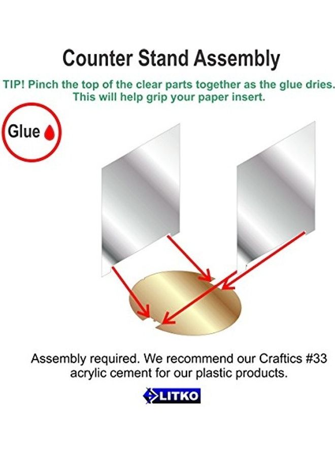 LITKO Paper Figure Counter Stand - Image 2