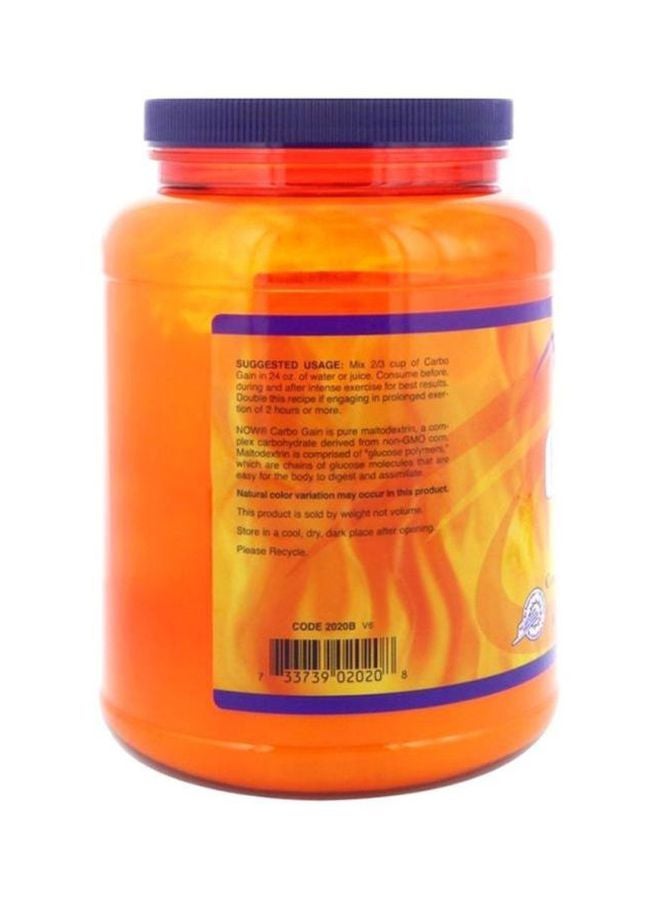 Now Foods - Carbo Gain Energy Production Powder - Image 1