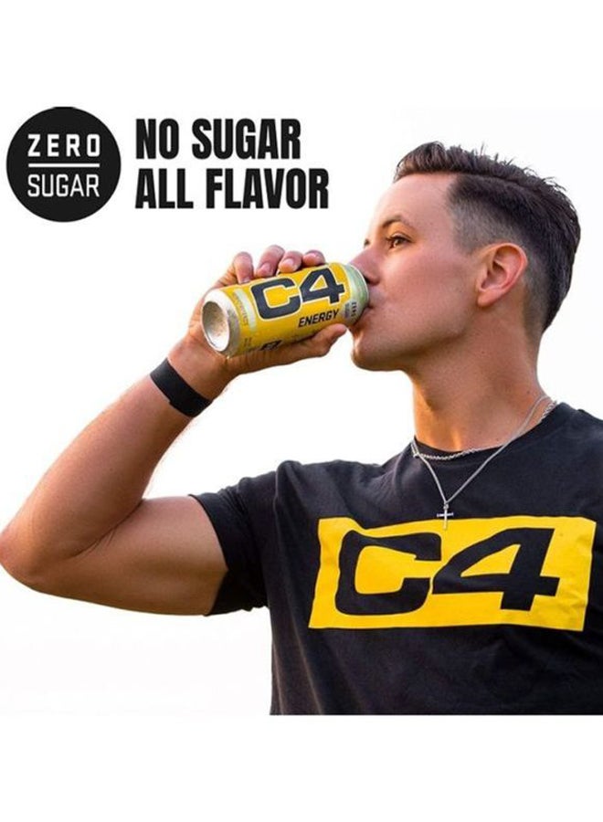 C4 Performance Energy Drink Zero Sugar Sport Plus Fitness Midnight Cherry 473ml - Pack of 12 - v1615223513/N42715445A_5