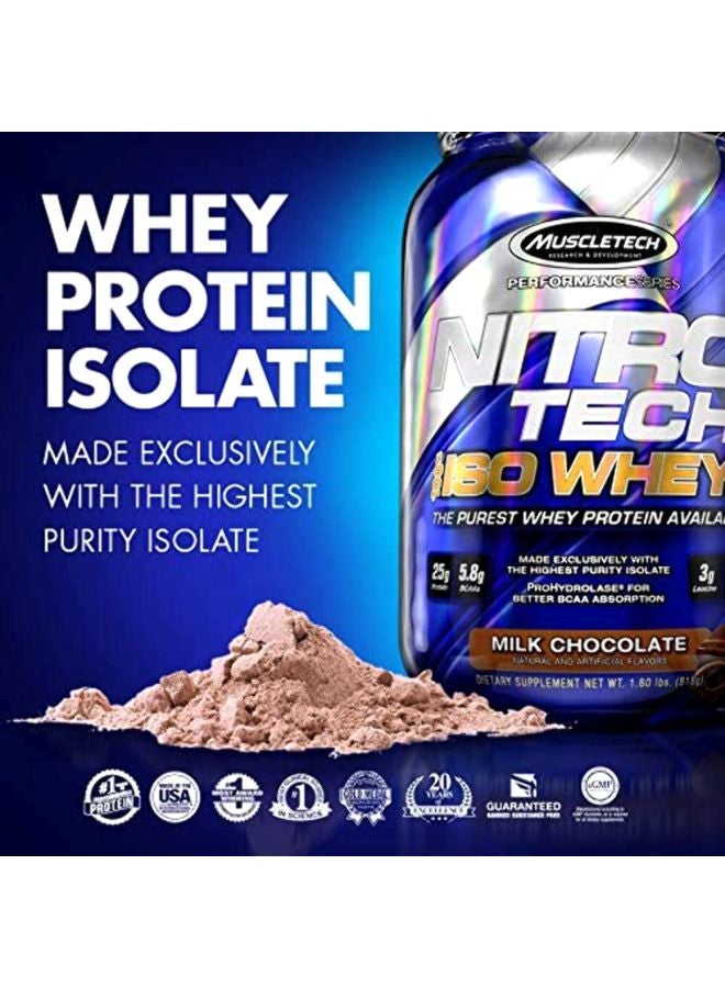 Nitro Tech Iso Whey Protein - Vanilla - 2.27 Kg