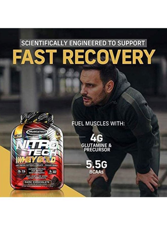MuscleTech Nitro Tech Whey Gold Protein Powder - Strawberry - Image 4