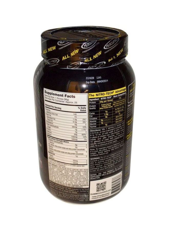 Nitro Tech Whey Isolate Protein Powder Cookies And Cream 998g