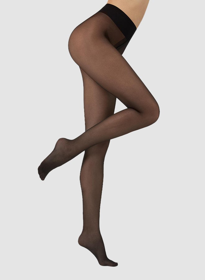 Calzedonia - 40 Denier Sheer Stockings Black - Image 1