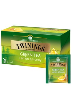 Lemon And Honey Green Tea 25 Teabags 40grams - v1615230654/N12280627A_3