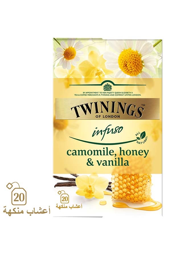 Twinings - Infuso Camomile Honey And Vanilla Tea 20 Bags 20 Bags - Image 1