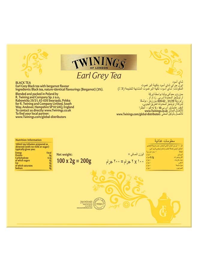 Classic Earl Grey Tea 100 Bags - v1615230658/N36138689A_2