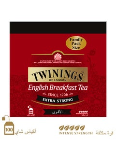 English Breakfast Extra Strong Tea 100 Bags 2.3grams