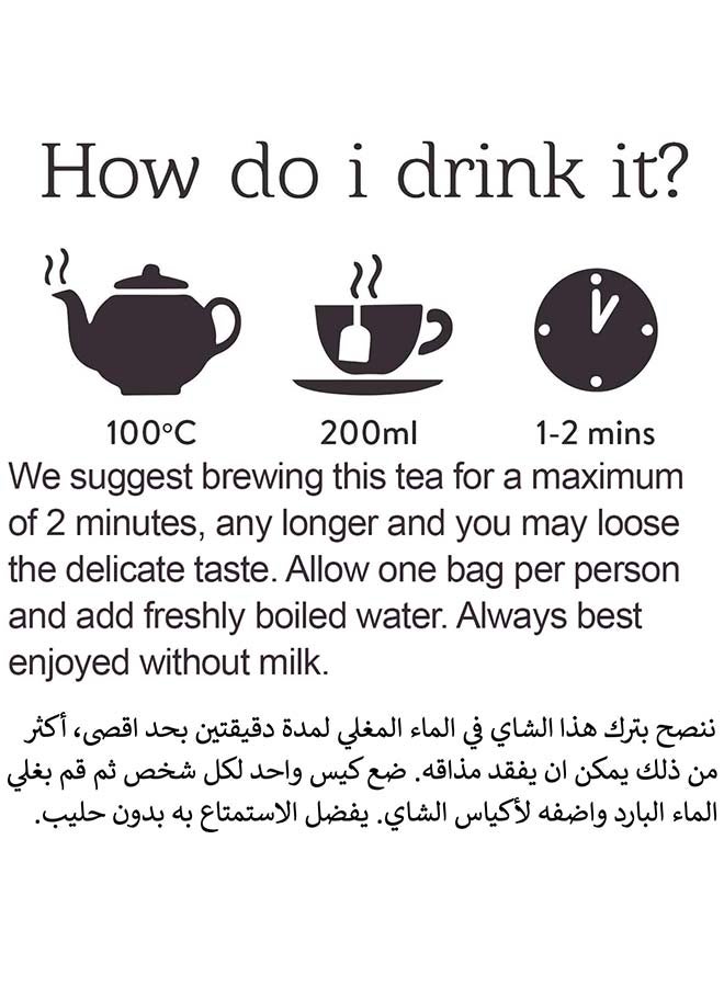 Twinings Lemon Green Tea, Refreshing Luxury Tea Blend, All Natural Ingredients With Real Fruit Infusion 160grams - Image 4