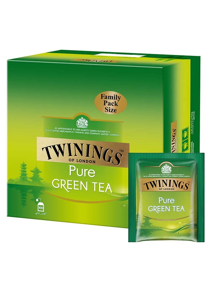 100 Pure Green Tea Bags 200grams - v1615230660/N36138697A_3