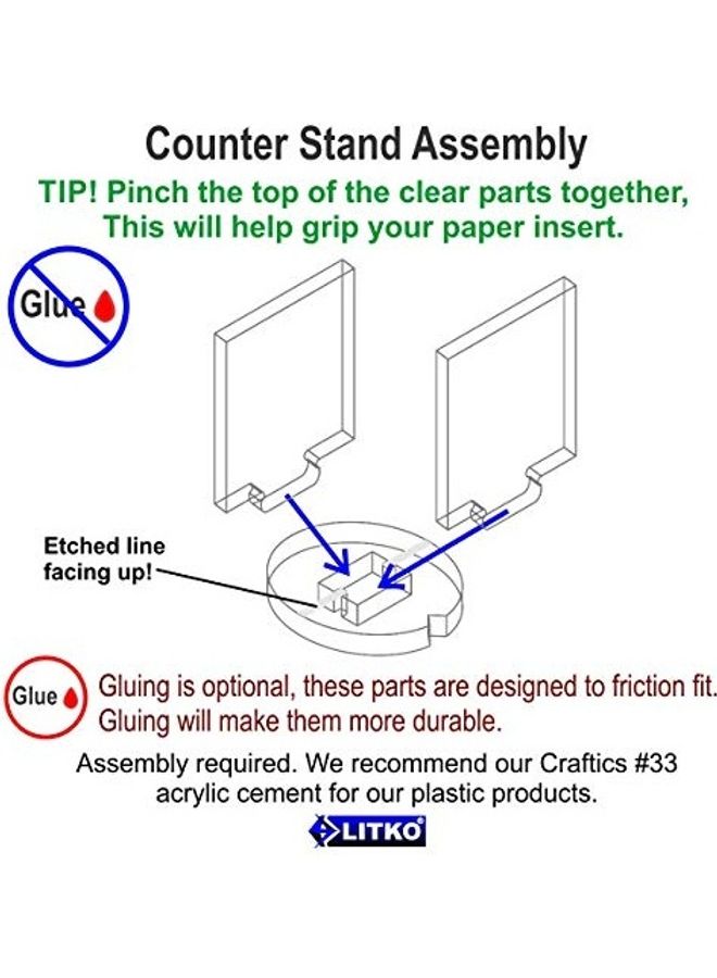 LITKO 10-Piece War Game Counter Stands - Image 3