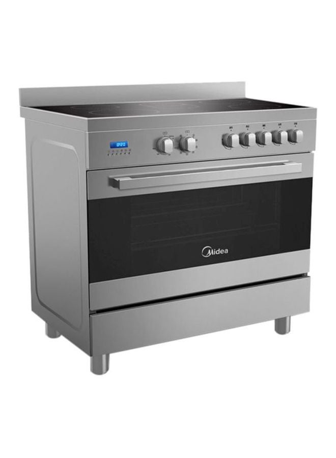 Midea - 5-Hob Stainless Steel Cooker Range VSVC96048 Silver - Image 1