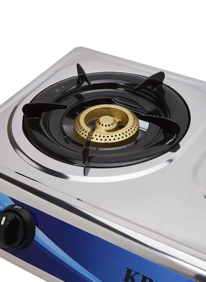 KRYPTON - 2 - Burner Stainless Steel Gas Stove KNGC6034N Silver - Image 1