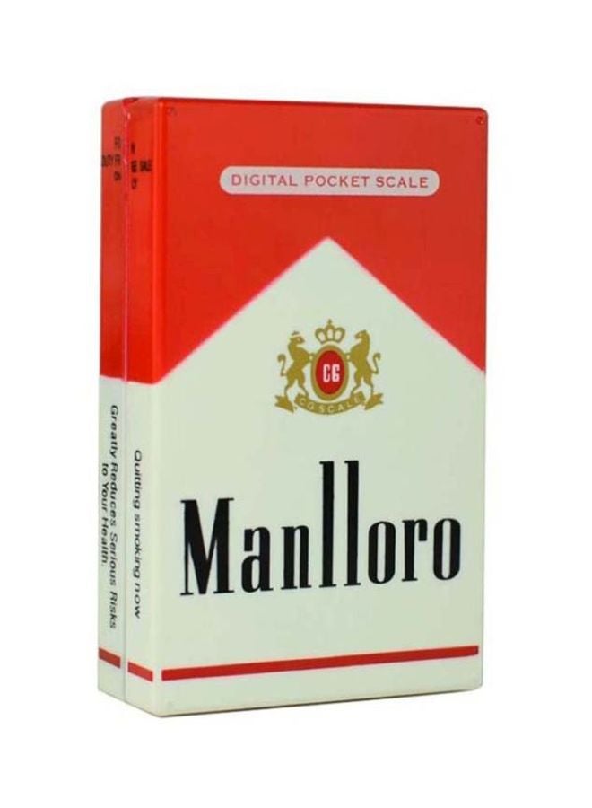 Beauenty Mini Digital Jewelry Scale YPZ862 Red/White - Image 3