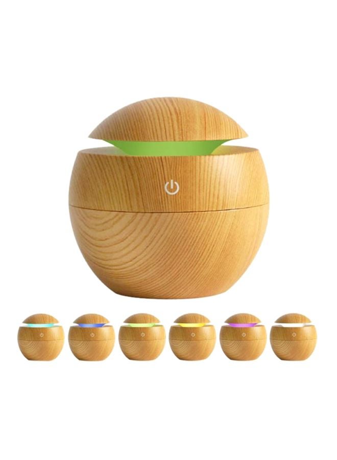 Cool Baby - Ultrasonic Air Humidifier With 7 Colour Changing LED Lights Beige 10x10x10centimeter - Image 1