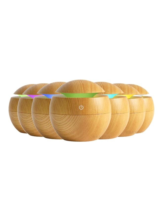 Cool Baby - Ultrasonic Air Humidifier With 7 Colour Changing LED Lights Beige 10x10x10centimeter - Image 1