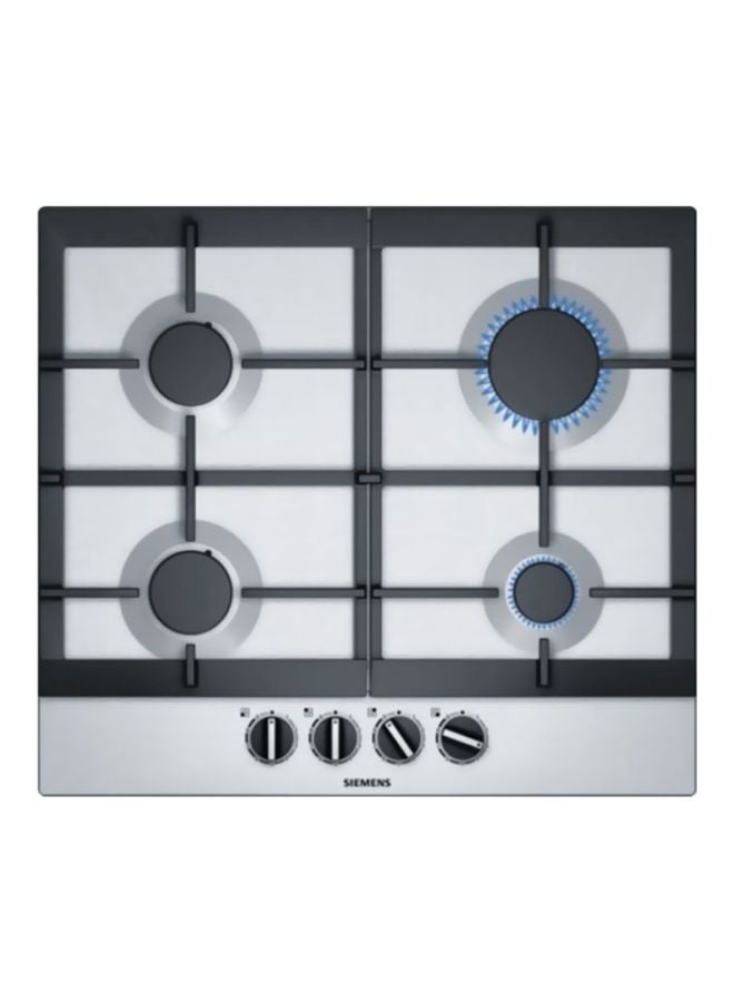 SIEMENS - 4-Burner Built-In Gas Hob EC6A5PB90M Silver/Black - Image 1