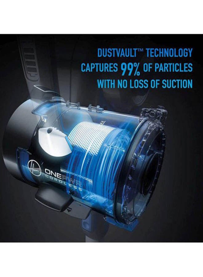 هوفر مكنسة كهربائية عمودية. 0.6 L 1200 W CLSV-B3ME أزرق/ أسود/ فضي  - Image 2
