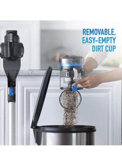 HOOVER Onepwr Blade+ Cordless Vacuum Cleaner Machine, Up to 40 min Runtime,3 Stage Filtration, LED Headlights, Detachable Handheld, Wall Mount, Upholstery Tool 0.6 L 1200 W CLSV-B3ME Blue/Black/Silver  - Image 3