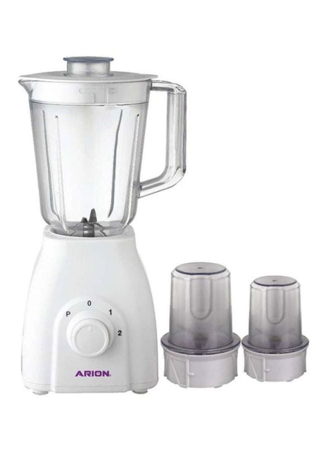 أريون خلاط فيليبو 3 في 1 بقدرة 350 وات 1.5 L 600 W AR-606 أبيض/ شفاف - Image 1
