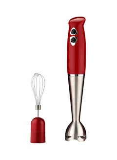 GEEPAS Hand Blender 400W GHB6148 Red/Silver  - Image 1