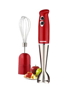 GEEPAS Hand Blender 400W GHB6148 Red/Silver  - Image 2