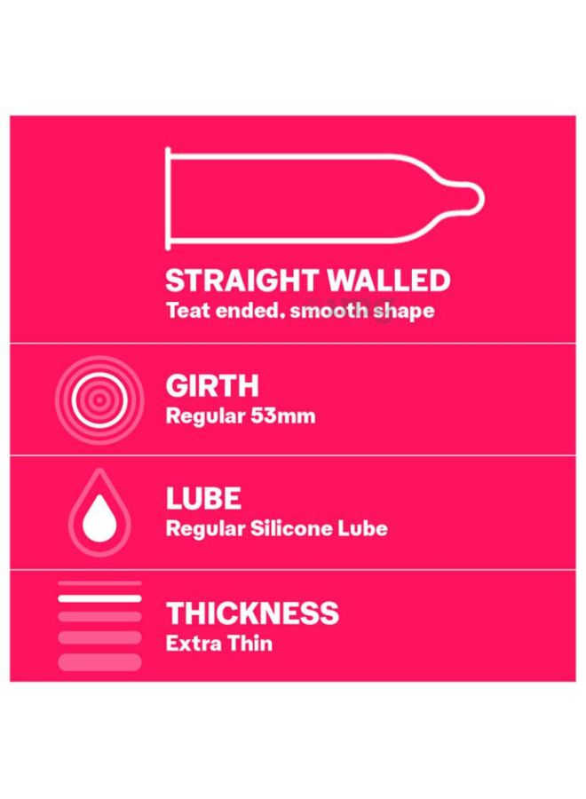 Durex Extra Thin Condom - 3 Pieces  - Image 4