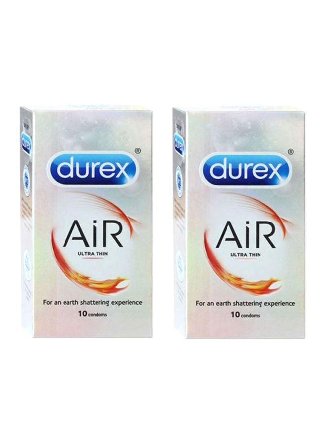 Durex Pack Of 2 Air Ultra Thin Condoms - Image 1