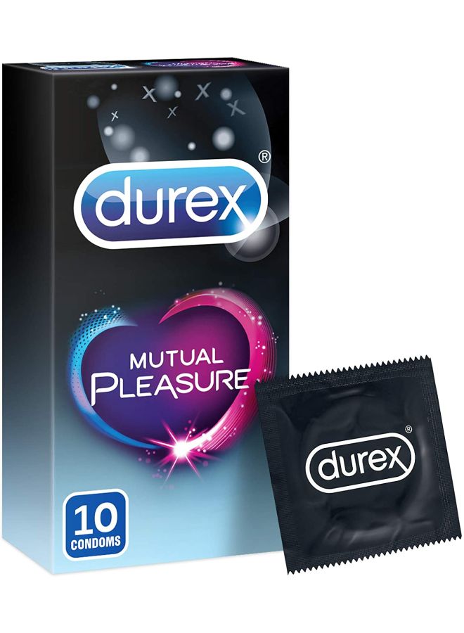 Pack Of 10 Mutual Pleasure Condom - v1615231316/N24091511A_2