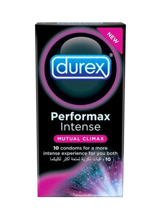 Pack Of 10 Performax Intense Mutual Climax Condom - v1615231318/N33667837A_1