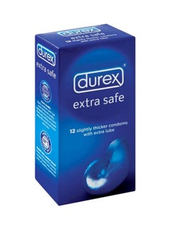 12-Piece Durex Extra Safe Condom