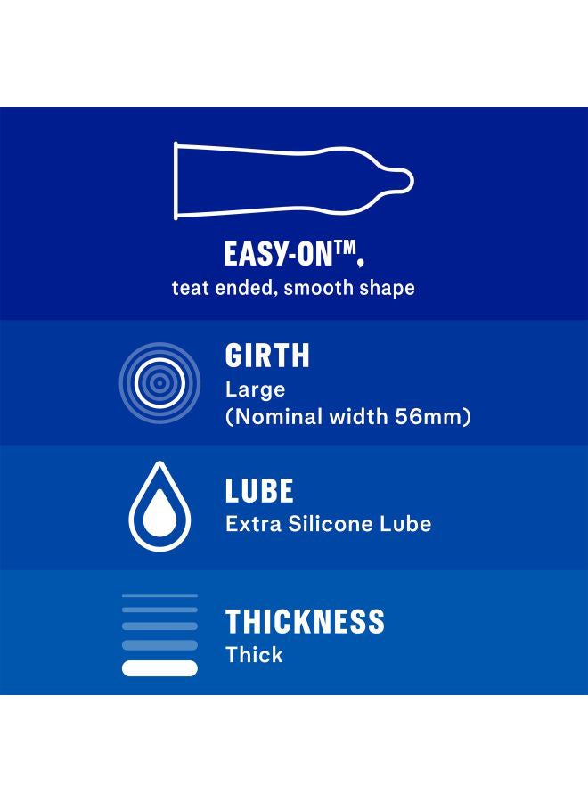 Durex - 12-Piece Durex Extra Safe Condom - Image 1