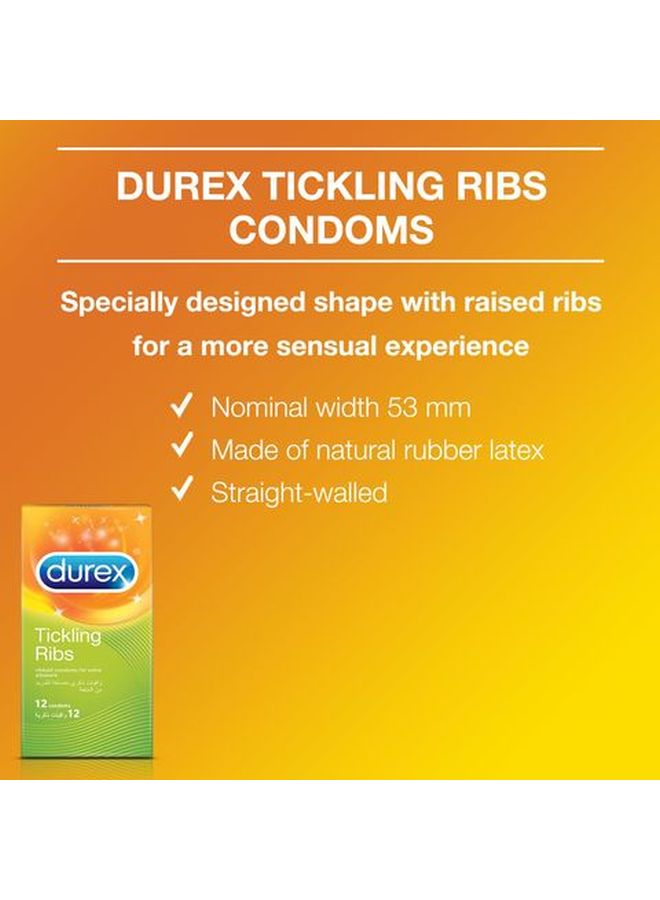 Durex 12-Piece Tickling Ribs Condom - Image 3