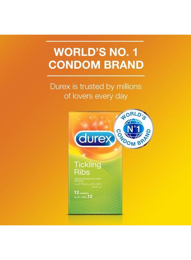 Durex 12-Piece Tickling Ribs Condom - Image 4