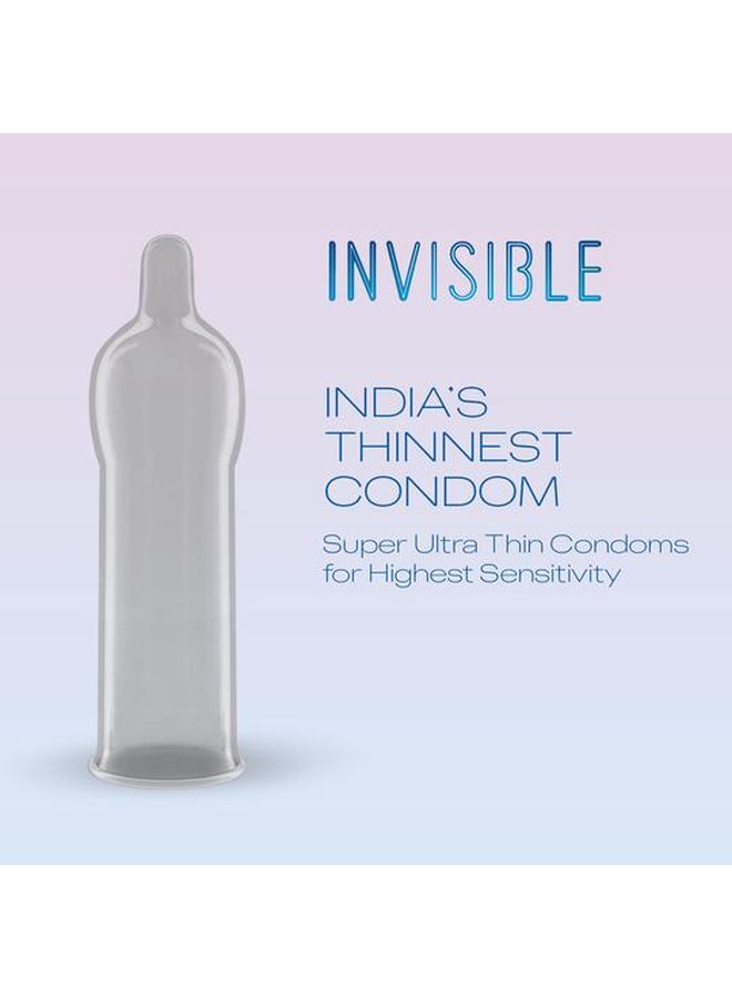 Durex - Invisible Extra Thin Condom Pack of 3 - Image 1