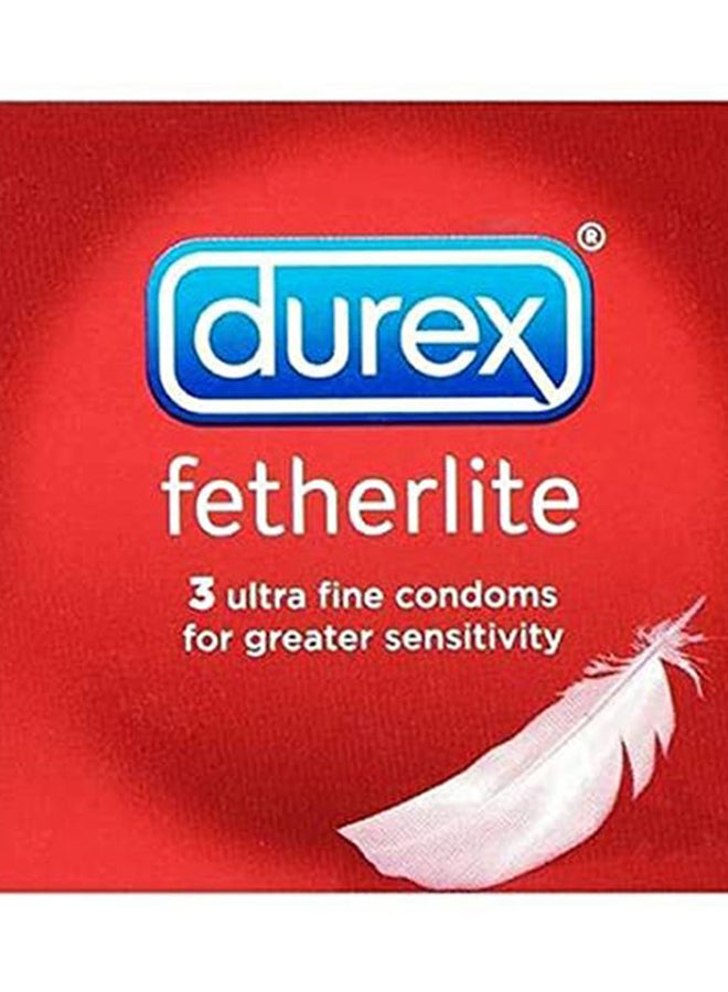 Durex - 3-Piece Fetherlite Condom Set - Image 1