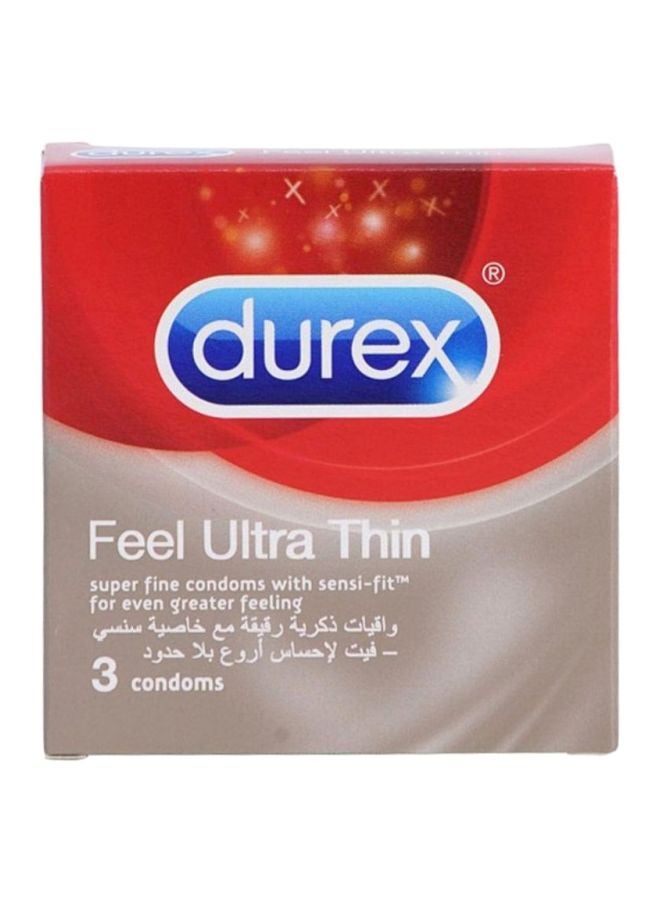 Durex - Fetherlite Ultra Condoms 3'S - Image 1