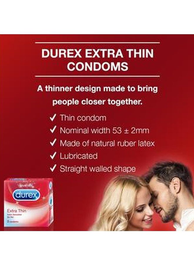 Durex - Fetherlite Ultra Condoms 3'S - Image 1