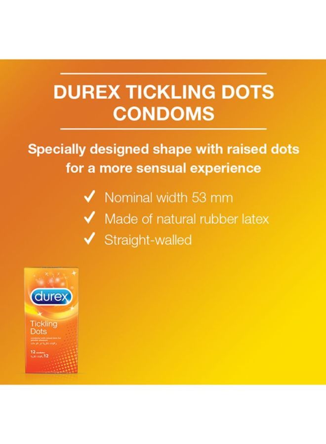 Durex Tickling Dots Condom - Pack Of 12 - Image 4