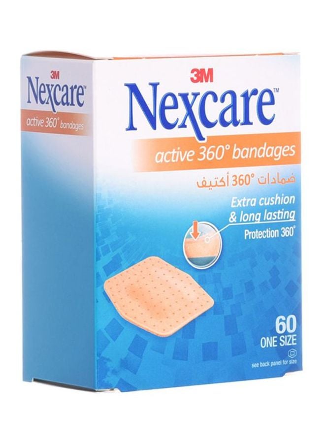 3M 60-Piece Active Bandage Set - Image 1