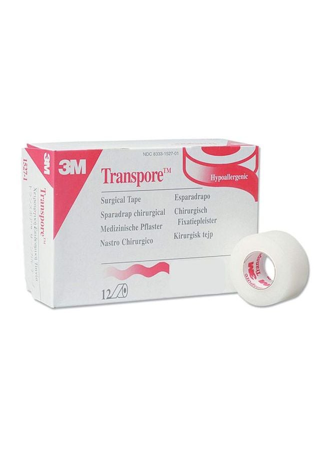 3M Pack Of 2 Transpore Wide First Aid Tape - Image 4