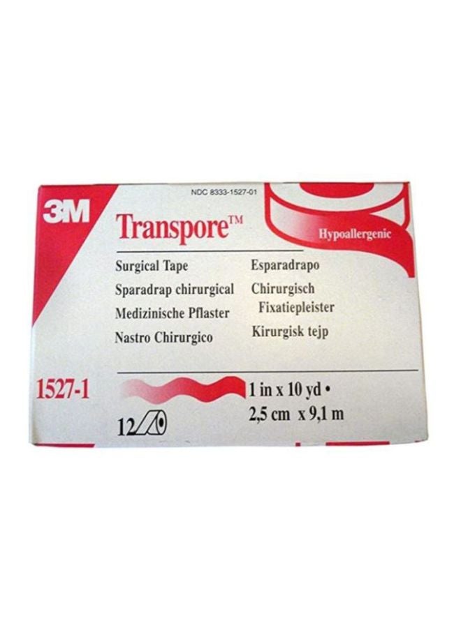 3M Pack Of 2 Transpore Wide First Aid Tape - Image 3