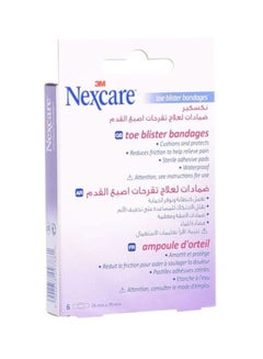 3M 6-Piece Nexcare Toe Blister Bandage Set  - Image 2