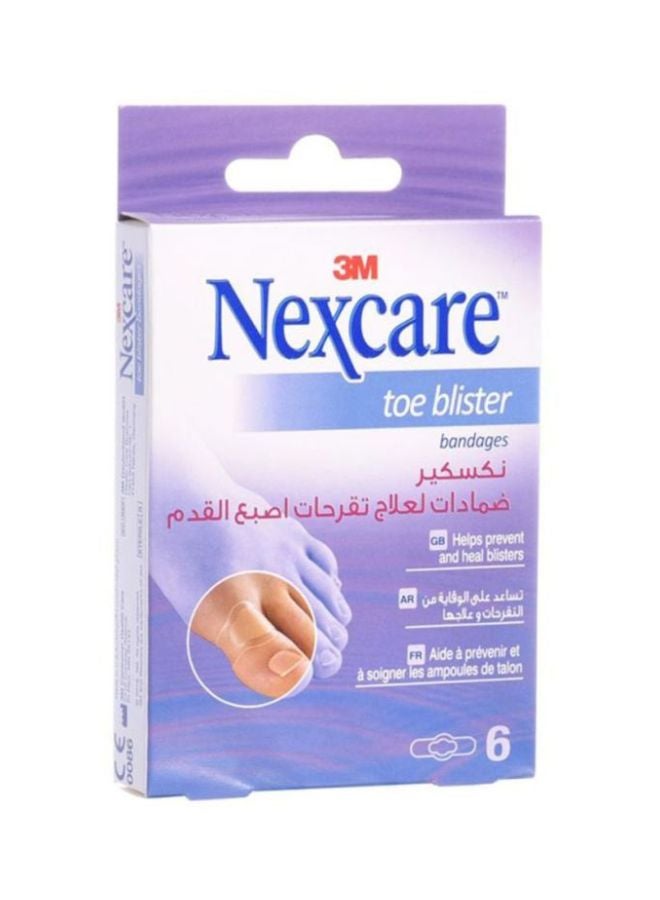 ثري ام طقم ضمادات أصابع القدم من نيكس كير مكون من 6 قطع - Image 3